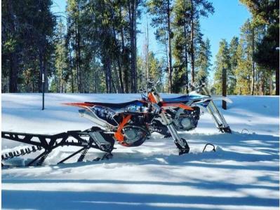 Snow Biking in Breckenridge